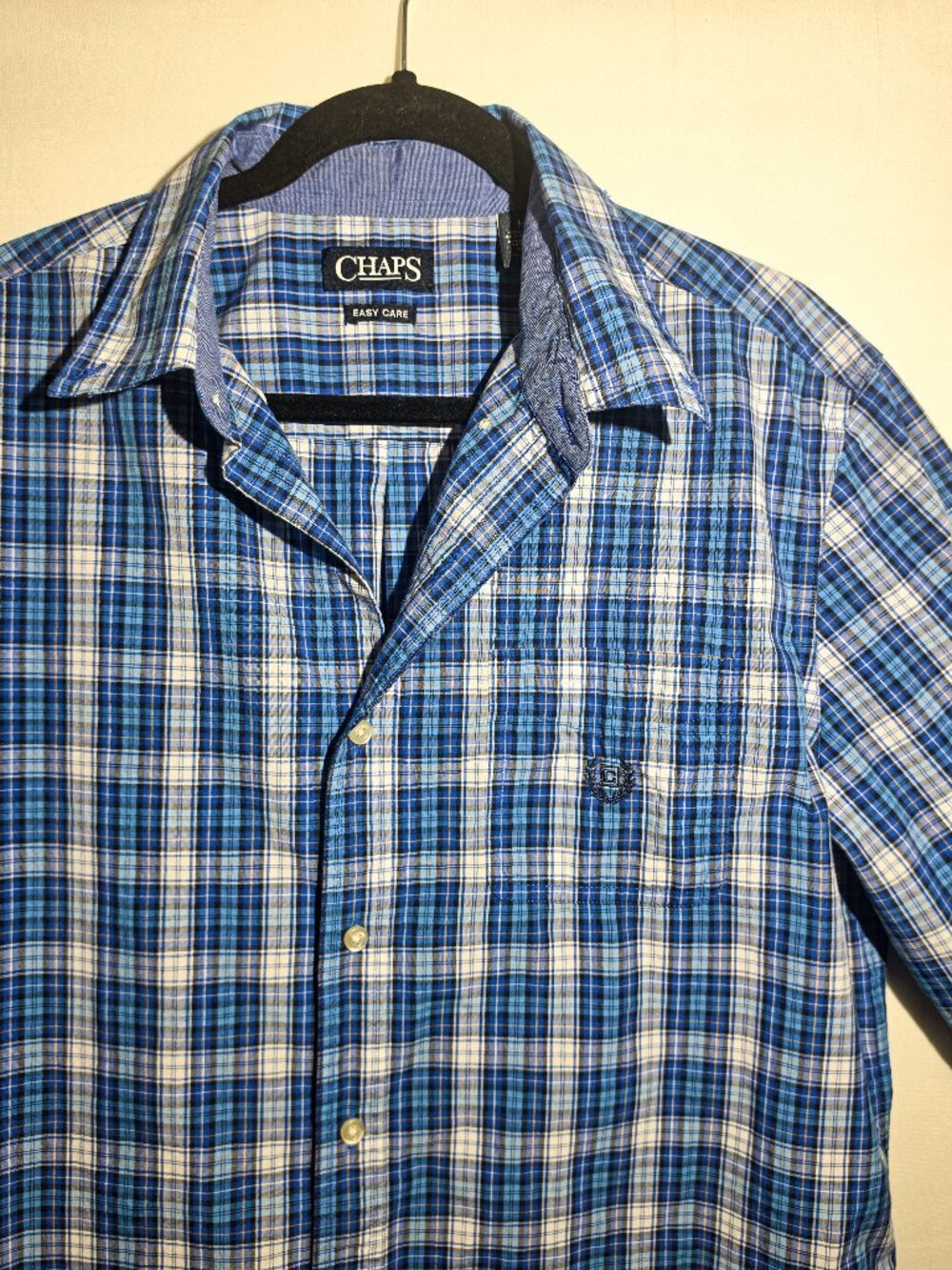 Mens Champ button up Shirt Large Casual Business Work